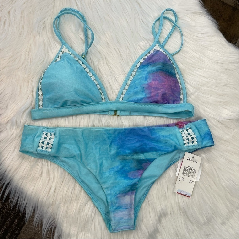 NWT Raisins Sunshine Fixed Tri Bikini Set